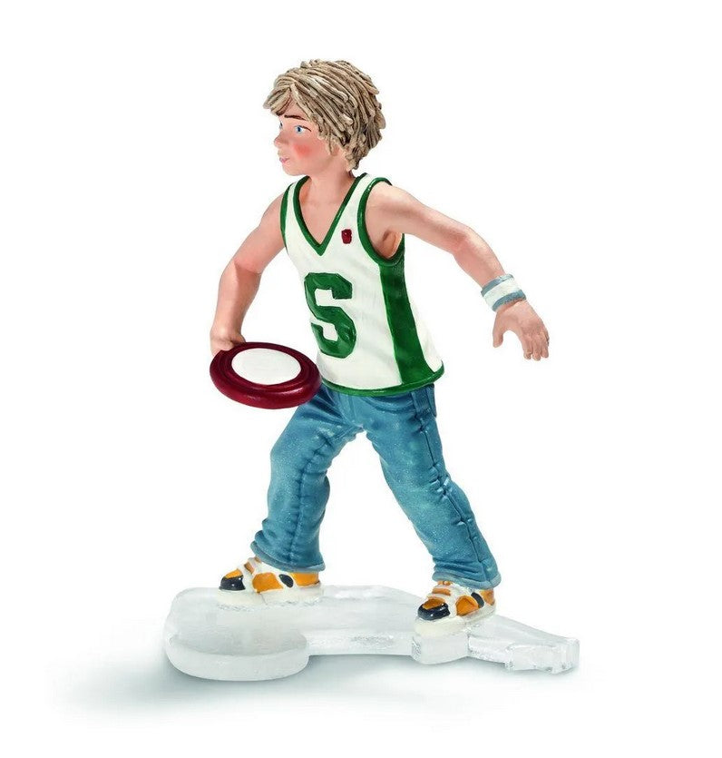 Schleich 13903 Junge mit Frisbee  Schleich   