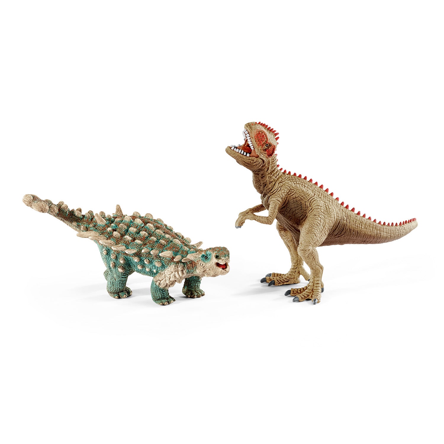 Schleich 41426 Saichania und Giganotosaurus, klein