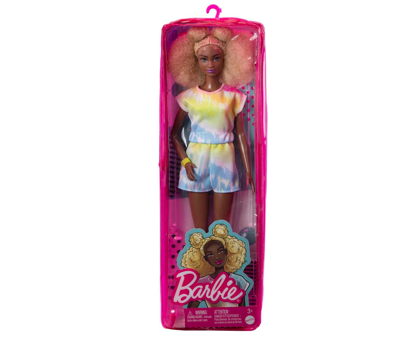 Barbie Fashionistas Puppe #180, groß, blonder Afro Mattel HBV14