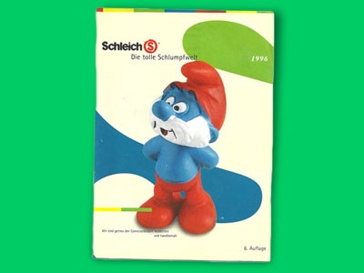 Schleich Schlumpfkatalog 1996  gaschers   