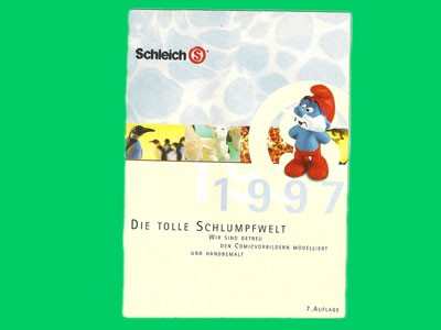 Schleich Schlumpfkatalog 1997  gaschers   