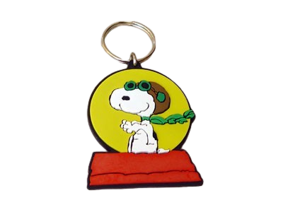 Snoopy Roter Baron - Schlüsselanhänger  GASCHer's Spielwarenshop   