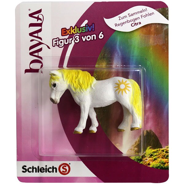 Schleich 82908 Regenbogen Fohlen gelb